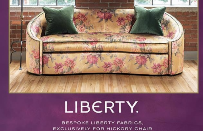 Hickory Chair Debuts Exclusive Collection of Liberty Fabrics at Highpoint Fall '25 Market